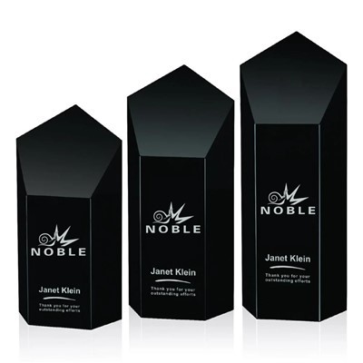 Trofeu de cristall negre